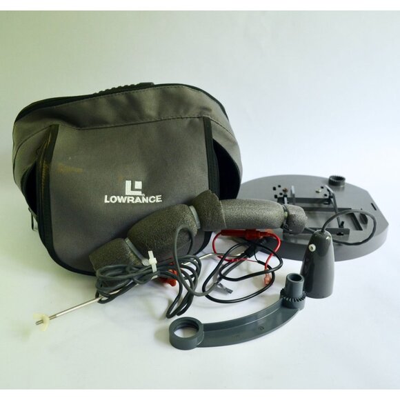 Lowrance PTI-WSU Ice Transducer w/ Depth Finder Case & Accessories - Picture 1 of 6